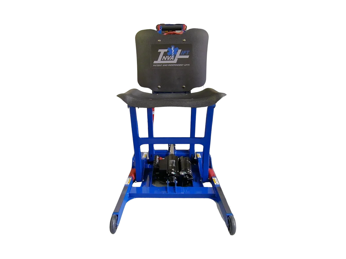 Inva-Lift Pro 500 raised, seen from the front