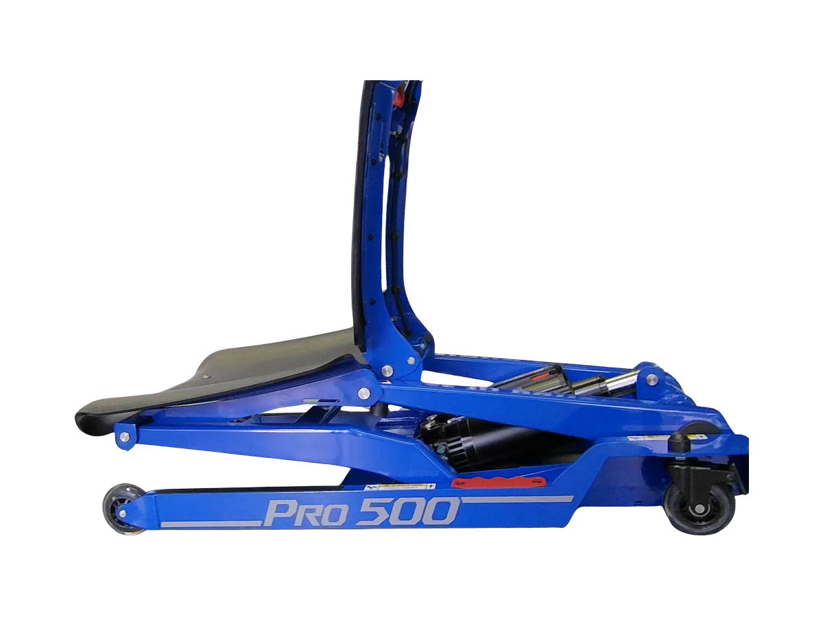 Inva-Lift Pro 500 seat beginning to rise